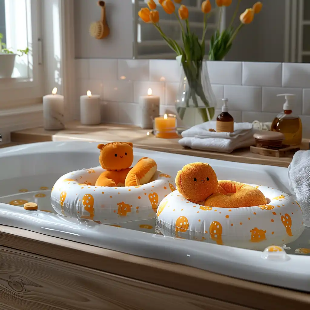 De psychologie achter de kleurkeuzes van badsteunen voor baby’s.